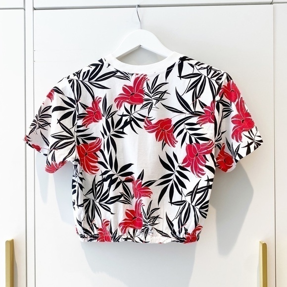 wilfred Floral Crop Top Tee - Picture 2 of 5